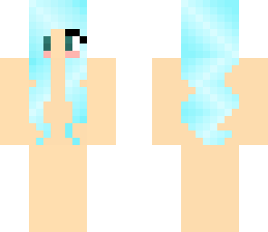 blue hair gurl base