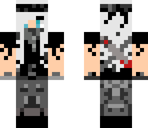 silver assassin girl