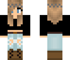 short haired girl