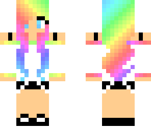 rainbow girl