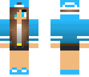 random blue tomboy