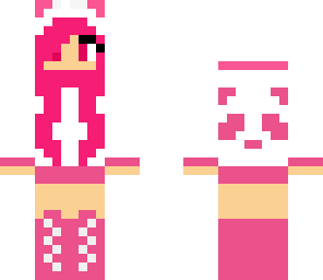 pink panda girl