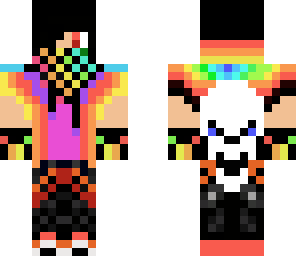 rainbow emo boy