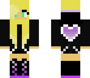 purple heart girl