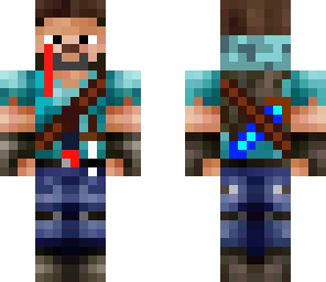 herobrine hunter with blade