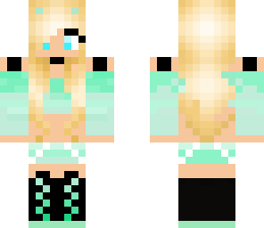 aqua kitty girl edit