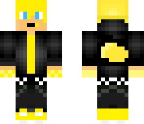black and yellow