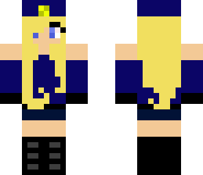 cute police orphan girl