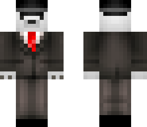edited snow bear in a suit
