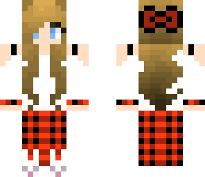 red plaid pajamas