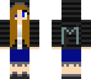 cool minecraft girl