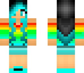 rainbow girl