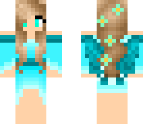 blue girl