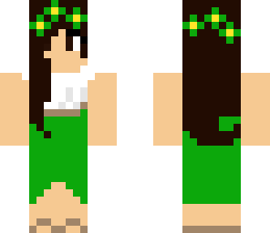 green prom girl edit