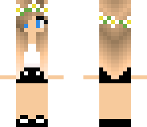 white flower girl