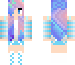 cotton candy ice-cream girl