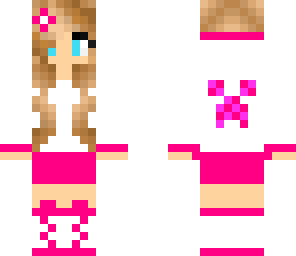 cute girls- hot pink girl