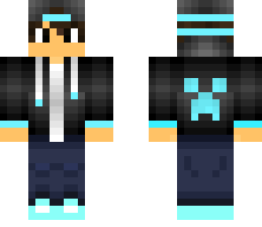 blue cute boy
