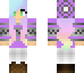 sweater girl pastel hair remade