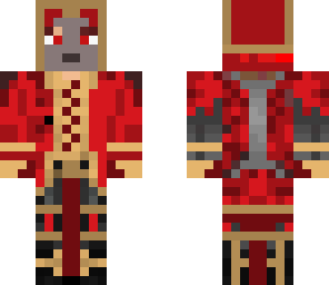 masked fire mage