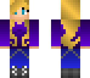 purple girl