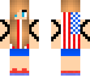 caption america girl