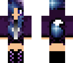 galaxy wolf girl