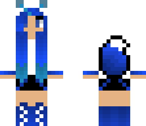 blue wolf girl