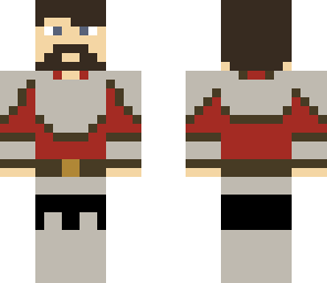 armored beard man