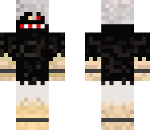 Kaneki Tokyo Ghoul White Hair Darxness Prison Minecraft Skins