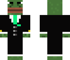 frog in a suit