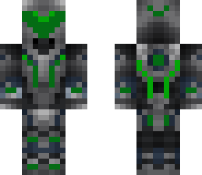 green robot