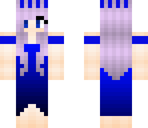blue girl