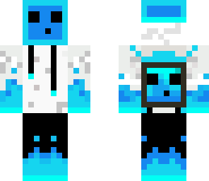 neon slime blue