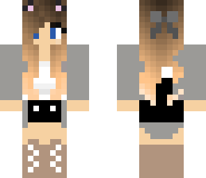 cute cute kitten girl
