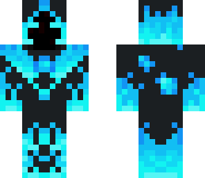 blue fire dude