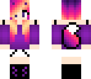 sunset wolf girl