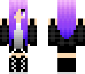 purple girl