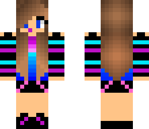 cool gamer girl with headphones