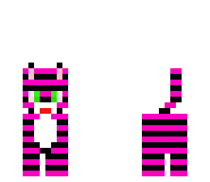 black to pink