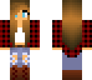 flannel girl edit