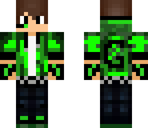 green casual skin