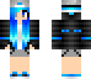 blue girl
