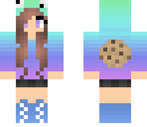 rainbow cookie girl