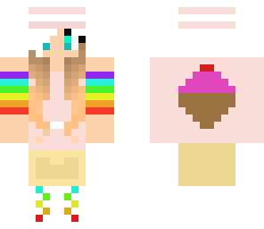 rainbow girl