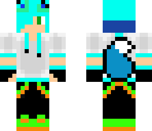 blue wolf human boy