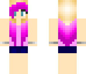 purple and pink ombre