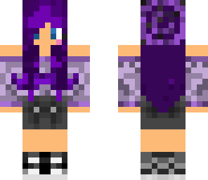 purple girl