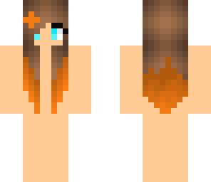 brown to orange