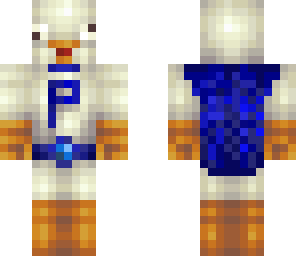 pigeon man blue